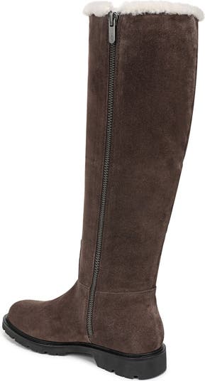Sibelle Genuine Shearling Knee High Boot
