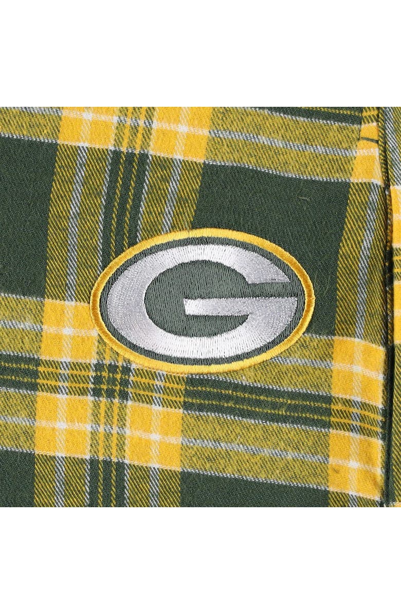 CONCEPTS SPORT Men's Concepts Sport Green/Black Green Bay Packers Big & Tall Flannel Sleep Set, Alternate, color, 