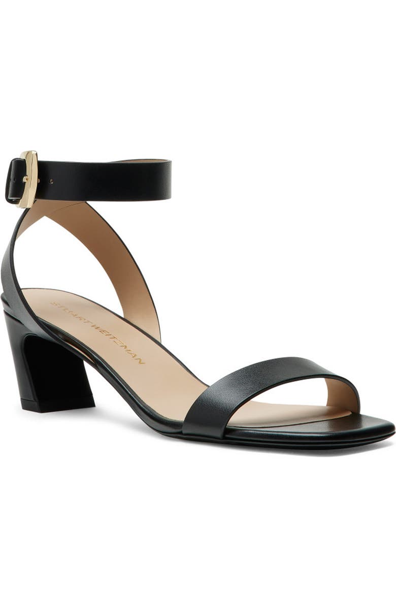 Stuart Weitzman Sai Sandal 50, Main, color, Black