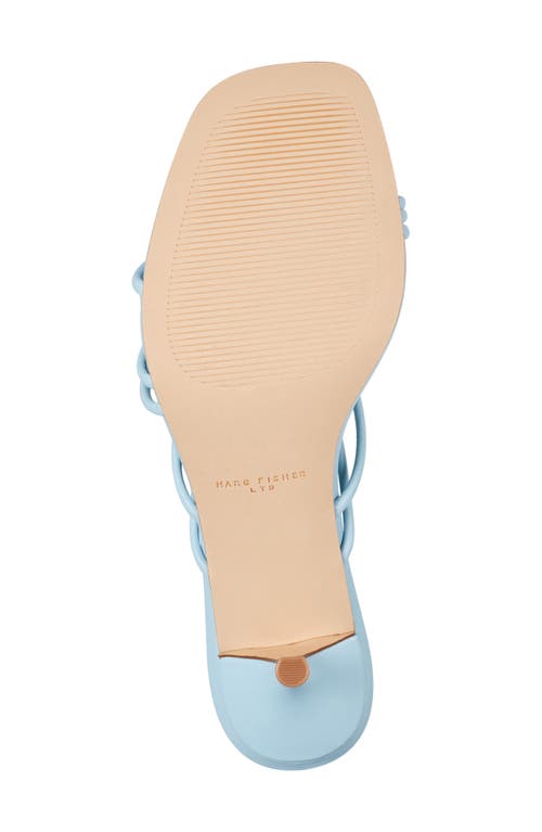 Marc Fisher Banna Strappy Sandal In Light Blue