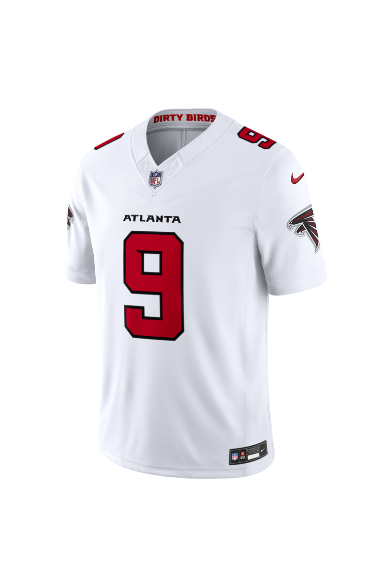 Men's Nike Michael Penix Jr. White Atlanta Falcons Vapor F.U.S.E. Stitched Limited Jersey, Alternate, color, White