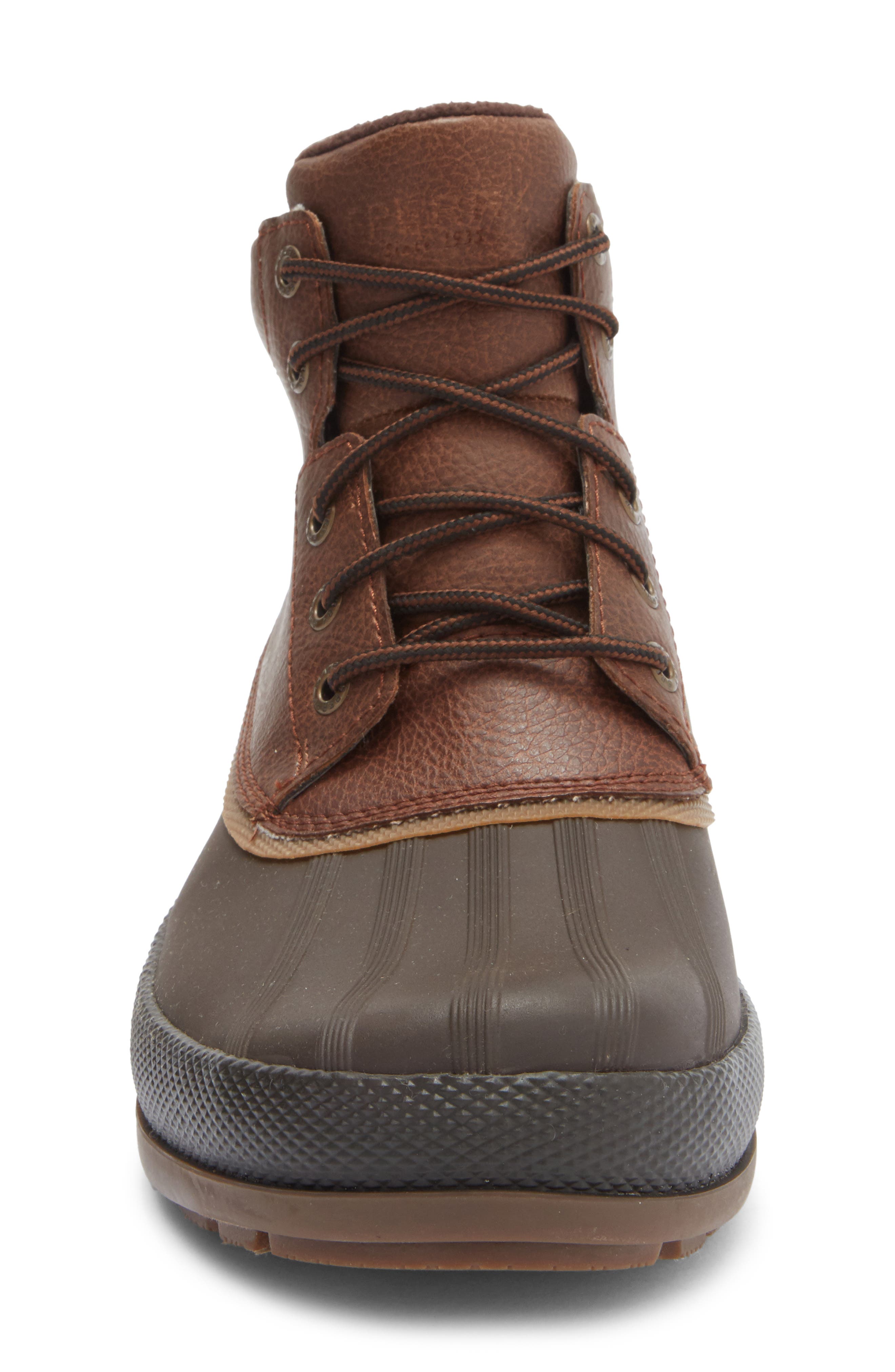 Sperry Cold Bay Duck Boot, Alternate, color, Brown/ Coffee
