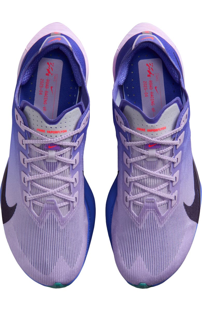 Nike Vaporfly 4 Racing Shoe, Alternate, color, 503 Viomis/Prpldy