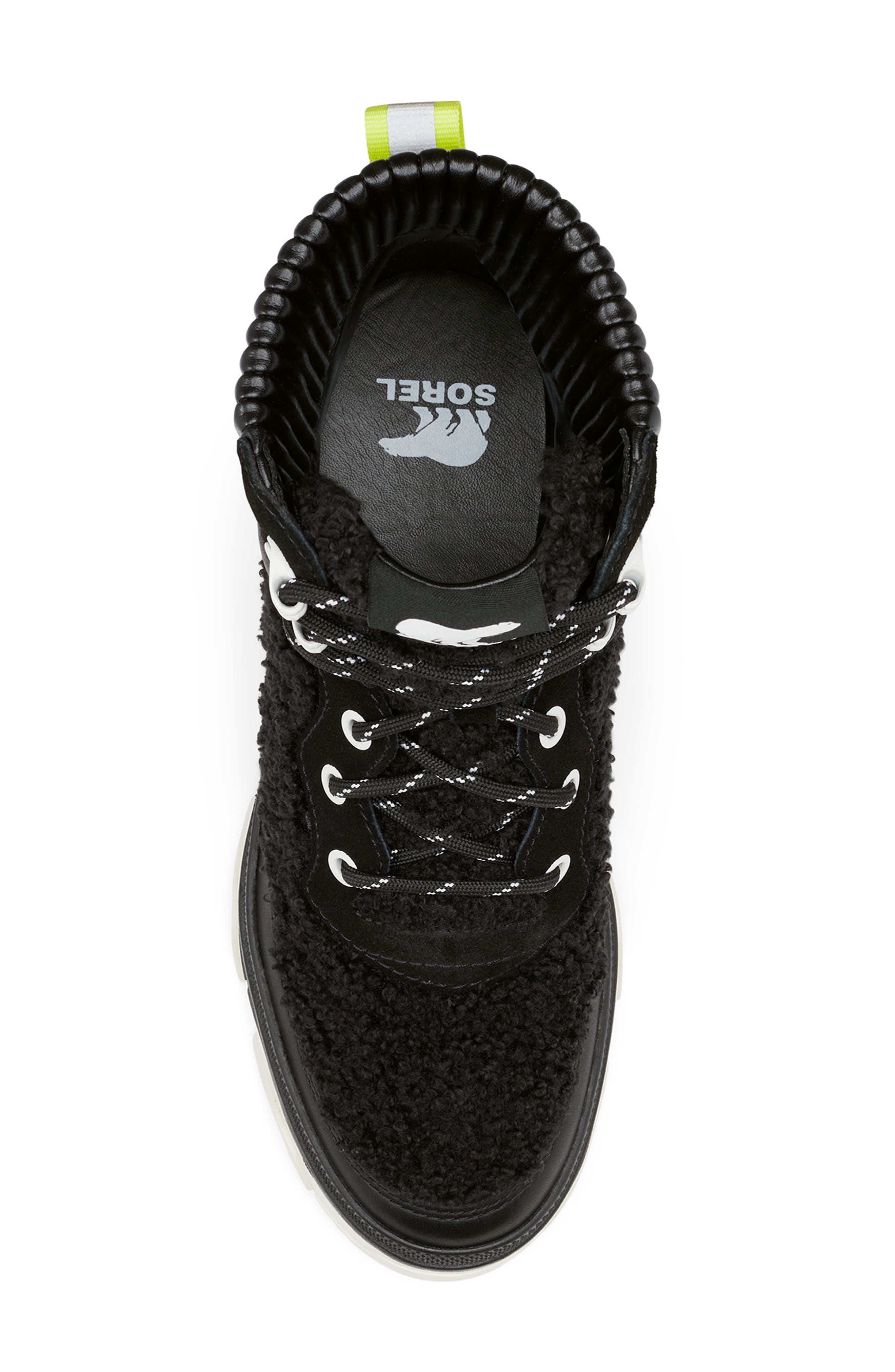 SOREL Brex<sup>™</sup> Faux Shearling Lace-Up Boot, Alternate, color, 