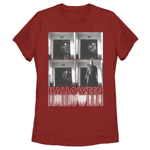 Women's Halloween II Photo Sequence  Graphic T-Shirt