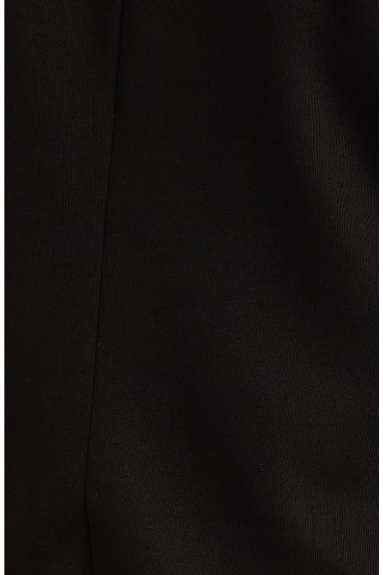 Inverted Notch Collar Cotton Blend Blazer, Alternate, color, BLACK