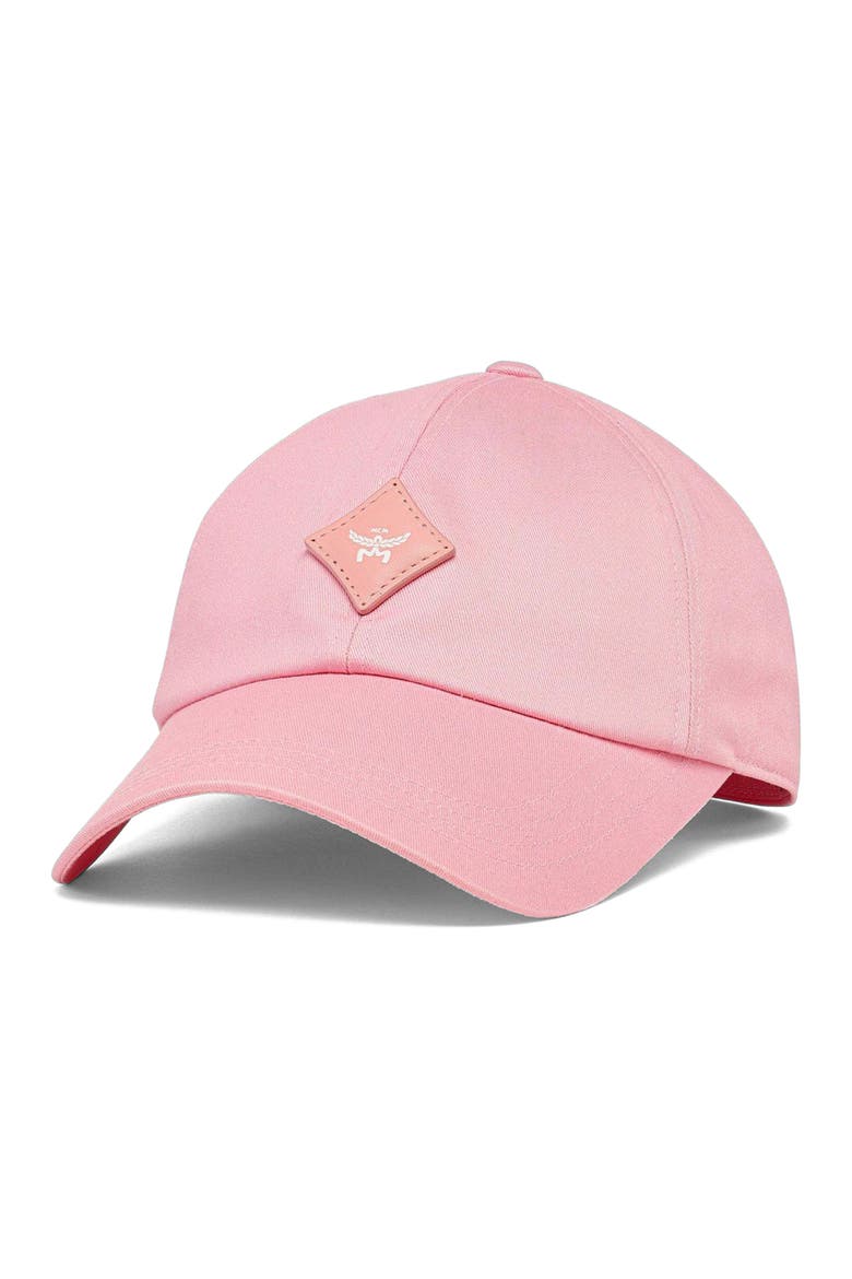 Essential Diamond Cap in Cotton Twill, Main, color, Pink