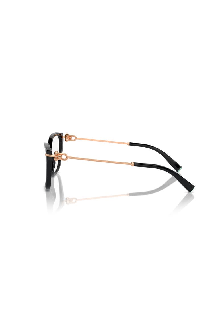 55mm Rectangle optical glasses, Alternate, color, Black
