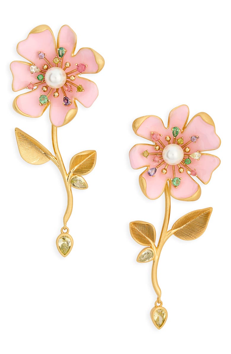 Kate Spade New York bloom in color linear earrings, Main, color, Multi