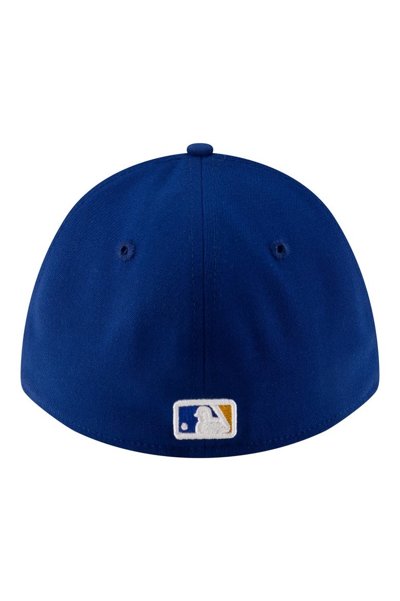 Men's New Era  Blue Seattle Mariners Player Replica 39THIRTY M-Crown Flex Hat, Alternate, color, Blue