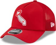 New Era Men's New Era Red Los Angeles Angels 2026 Batting Practice Alternate Apex 9FORTY Adjustable Hat