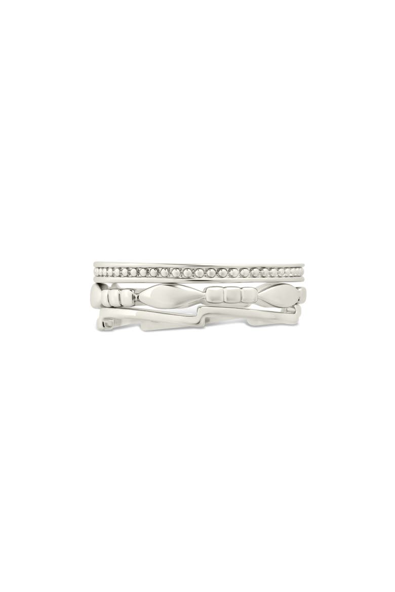 Jasmine Layered Band Ring, Alternate, color, SILVER