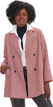Jessica London A-Line Wool Peacoat