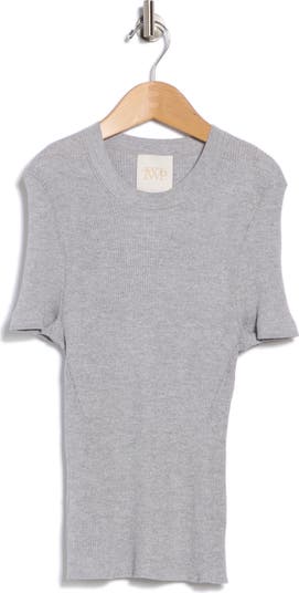 Tease Short Sleeve Wool Sweater