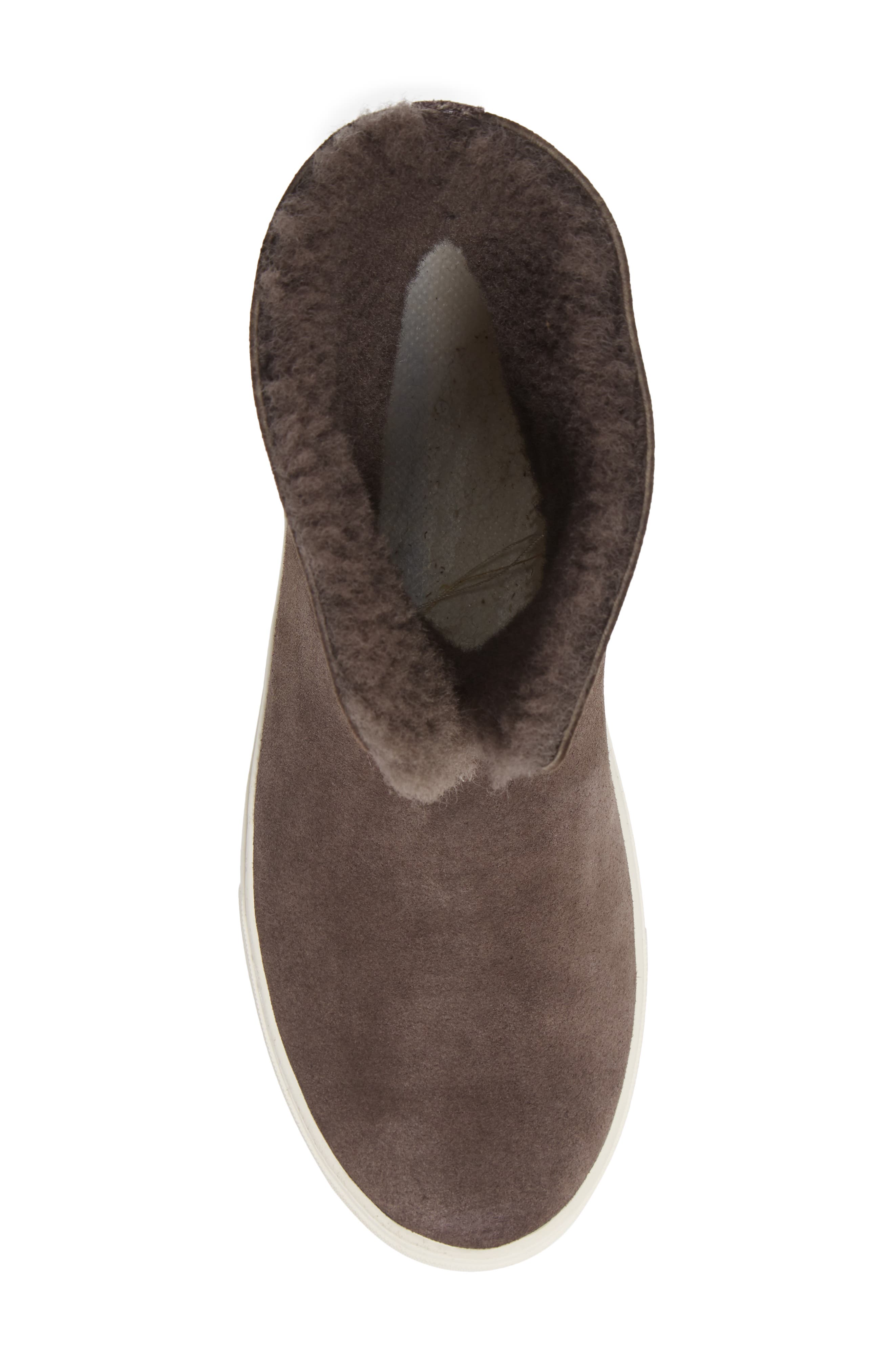Lynus High Top Platform Sneaker Boot, Alternate, color, THUNDER CLOUD SUEDE