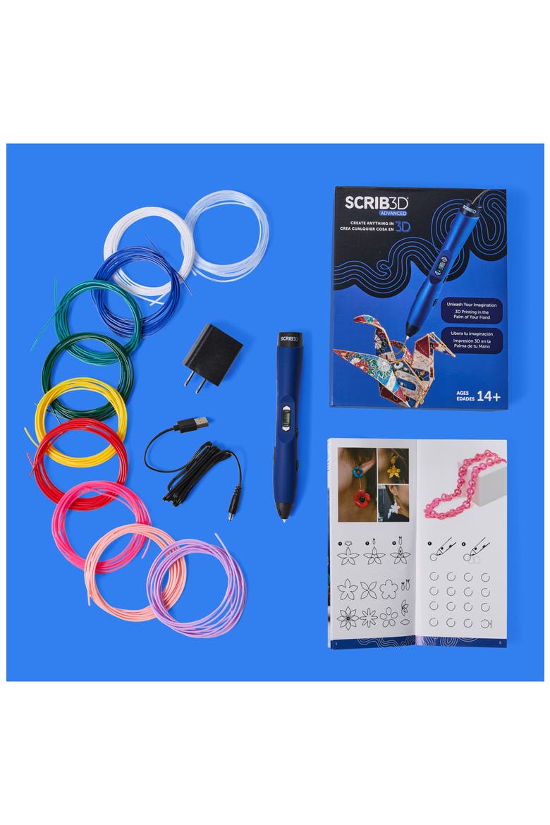 Advanced 3D Pen Set, Alternate, color, MULTICOLOR