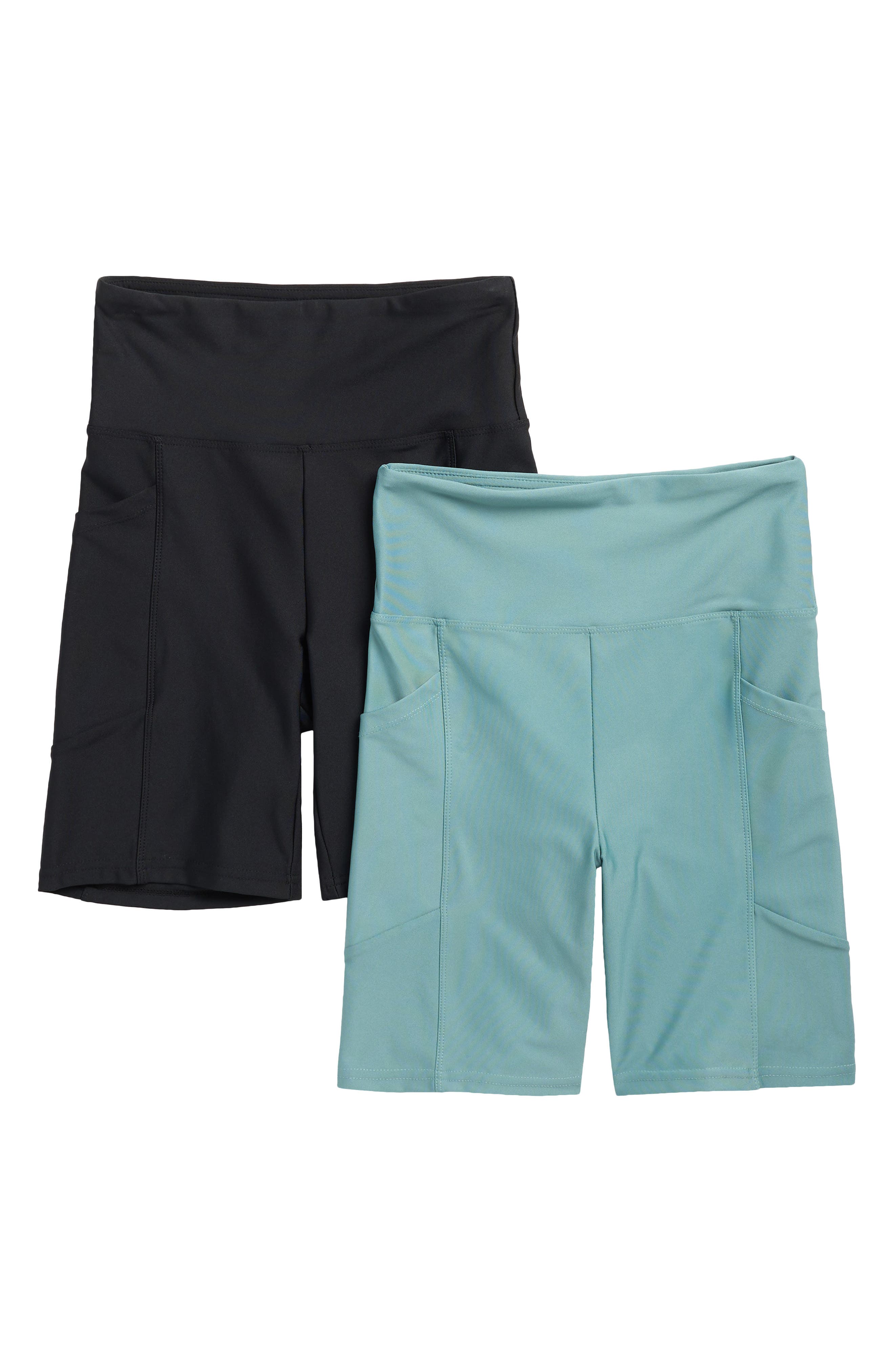 BALANCE COLLECTION Ariana Assorted 2-Pack High Waist Bike Shorts