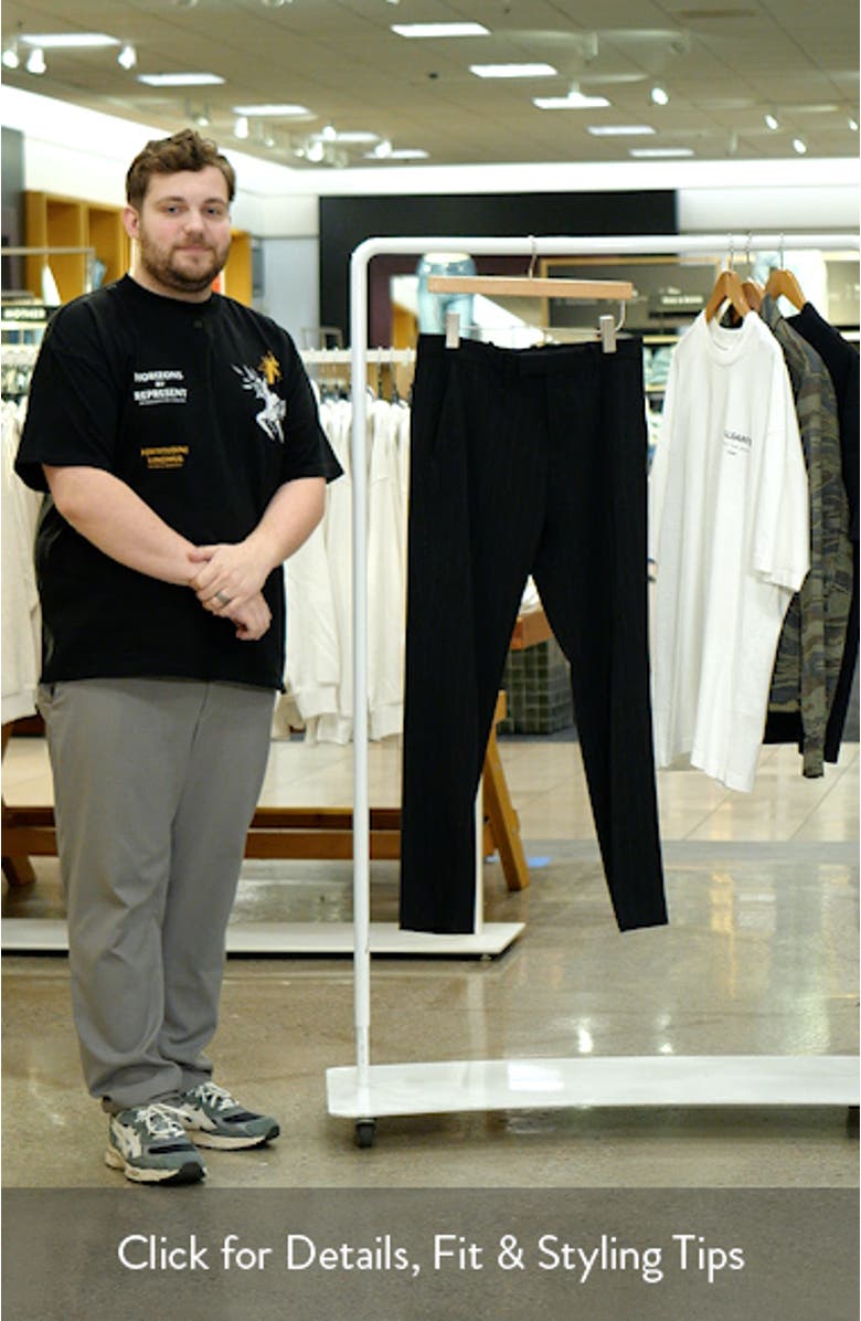 Heddon Pinstripe Slim Fit Trousers, sales video thumbnail