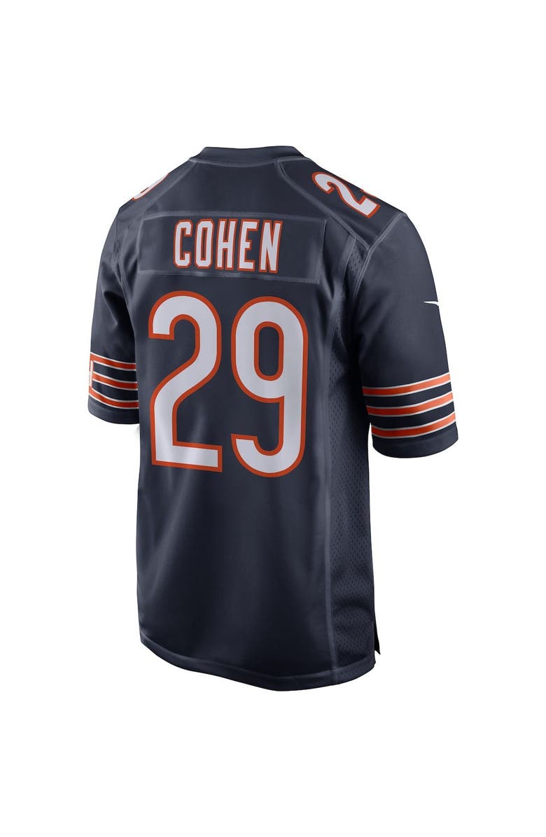 Nike Men's Nike Tarik Cohen Navy Chicago Bears Game Player Jersey, Alternate, color,