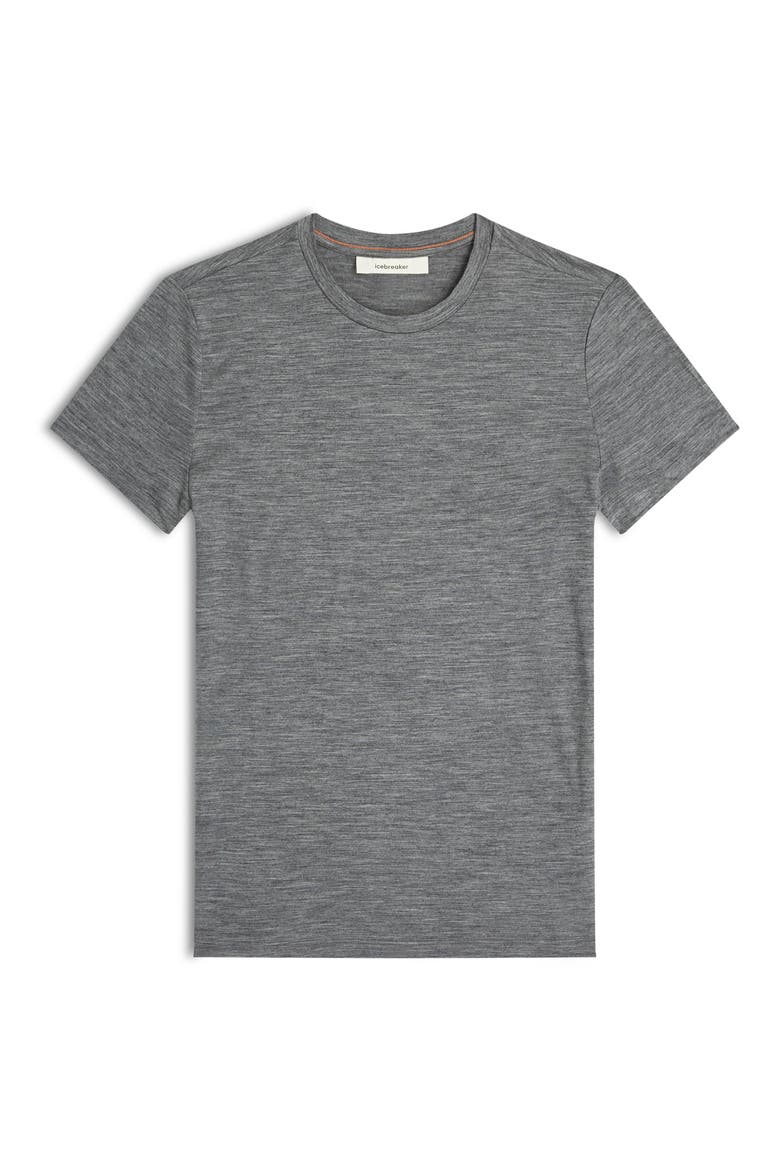 Tech Lite III Merino Wool Crewneck Shirt, Alternate, color, GRITSTONE HEATHER