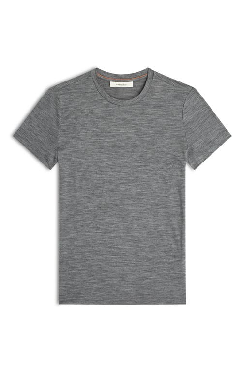 Icebreaker Tech Lite Iii Merino Wool Crewneck Shirt In Gray