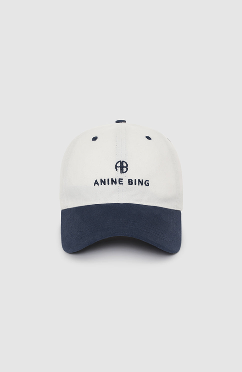 Anine Bing Jeremy Baseball Cap In White