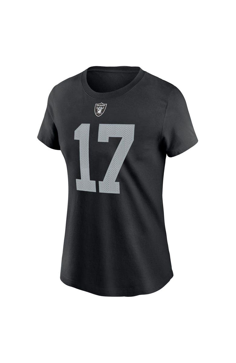 Nike Women's Nike Davante Adams Black Las Vegas Raiders Player Name & Number T-Shirt, Alternate, color, 