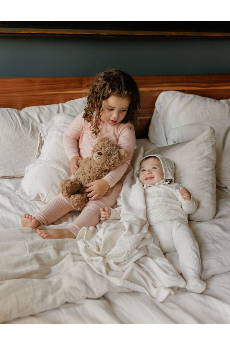Whip Stitch Collection - Blanket, Alternate, color, Ivory