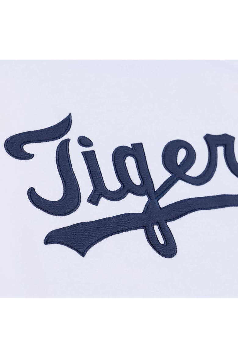 Men's Mitchell & Ness  White Detroit Tigers Arctic Fleece Sweatshirt, Alternate, color, White