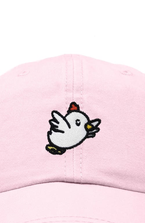 DALIX DALIX CHICKEN EMBROIDERED COTTON CAP