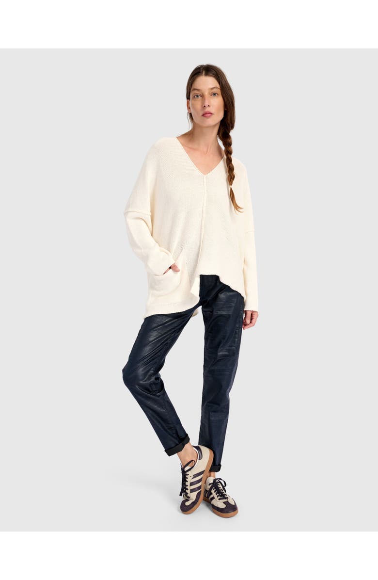 Alembika Bliss Slouchy Sweater, Alternate, color, Cream