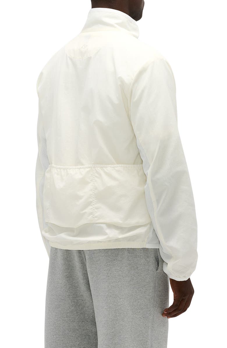 New Balance Made in USA Water Resistant Nylon Cycling Jacket, Alternate, color, Sea Salt