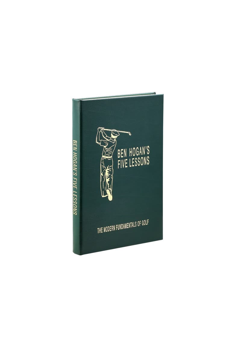 Ben Hogan's Five Lessons The Modern Fundamentals of Golf Leather Edition, Alternate, color, Green