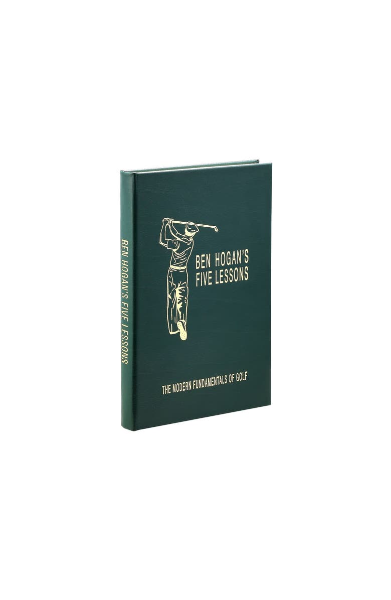 Graphic Image Ben Hogan's Five Lessons The Modern Fundamentals of Golf Leather Edition, Alternate, color, Green