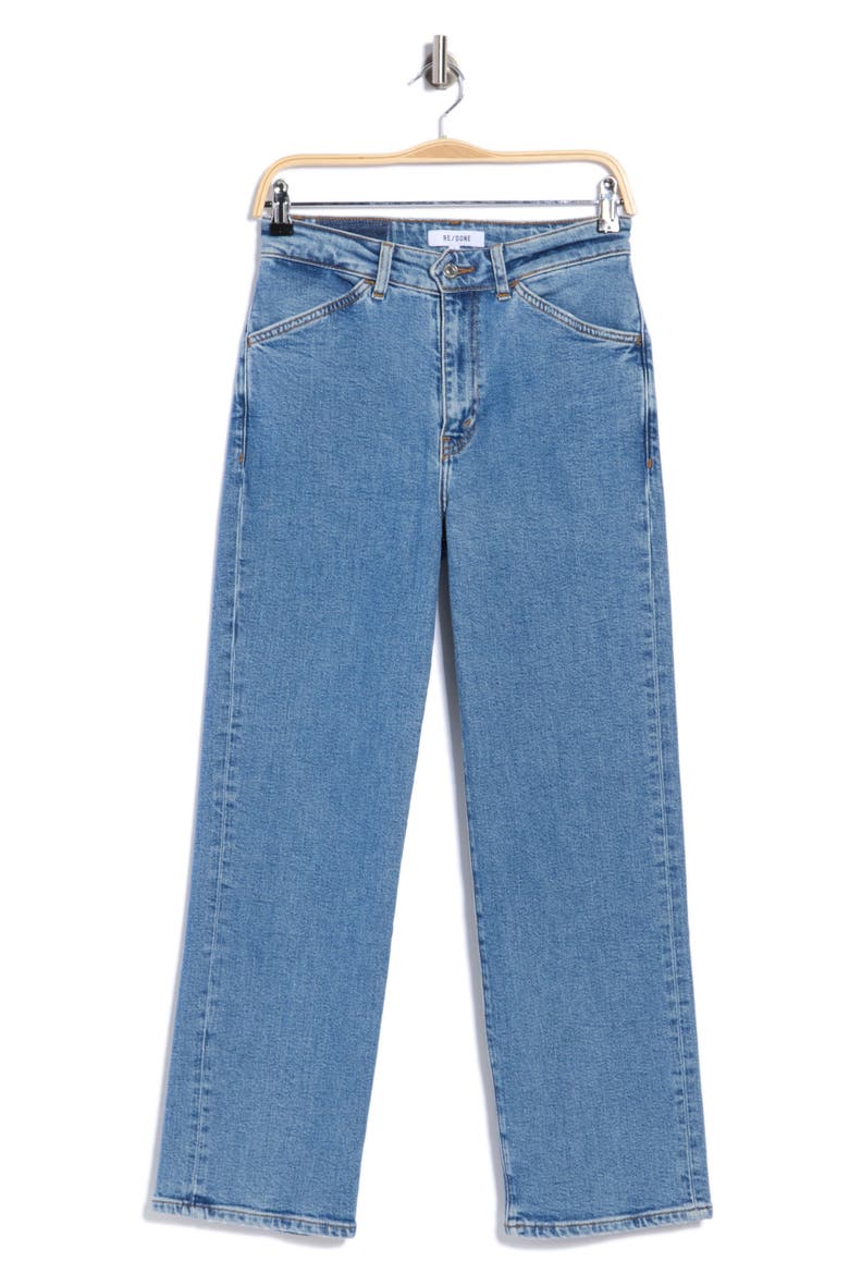 The Westley High Waist Straight Leg Jeans, Alternate, color, BLUEMERE