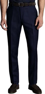 Charles Tyrwhitt Slim Fit Natural Stretch Birdseye Suit Trouser