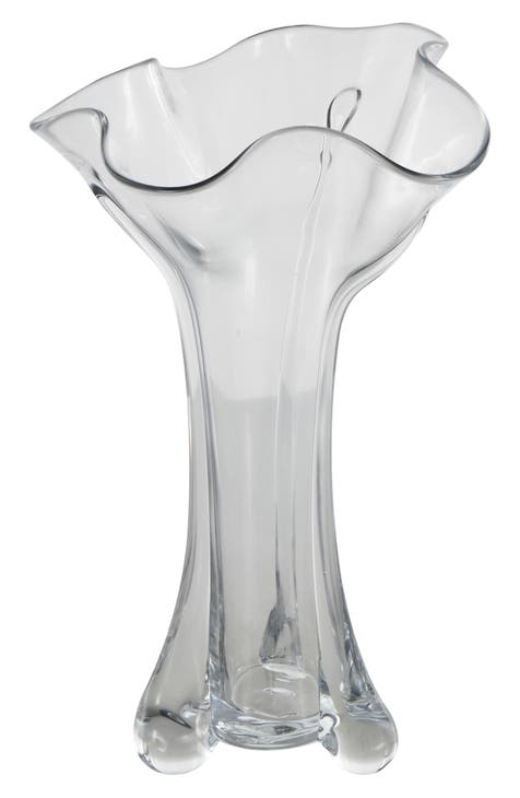 Clear Glass Vase