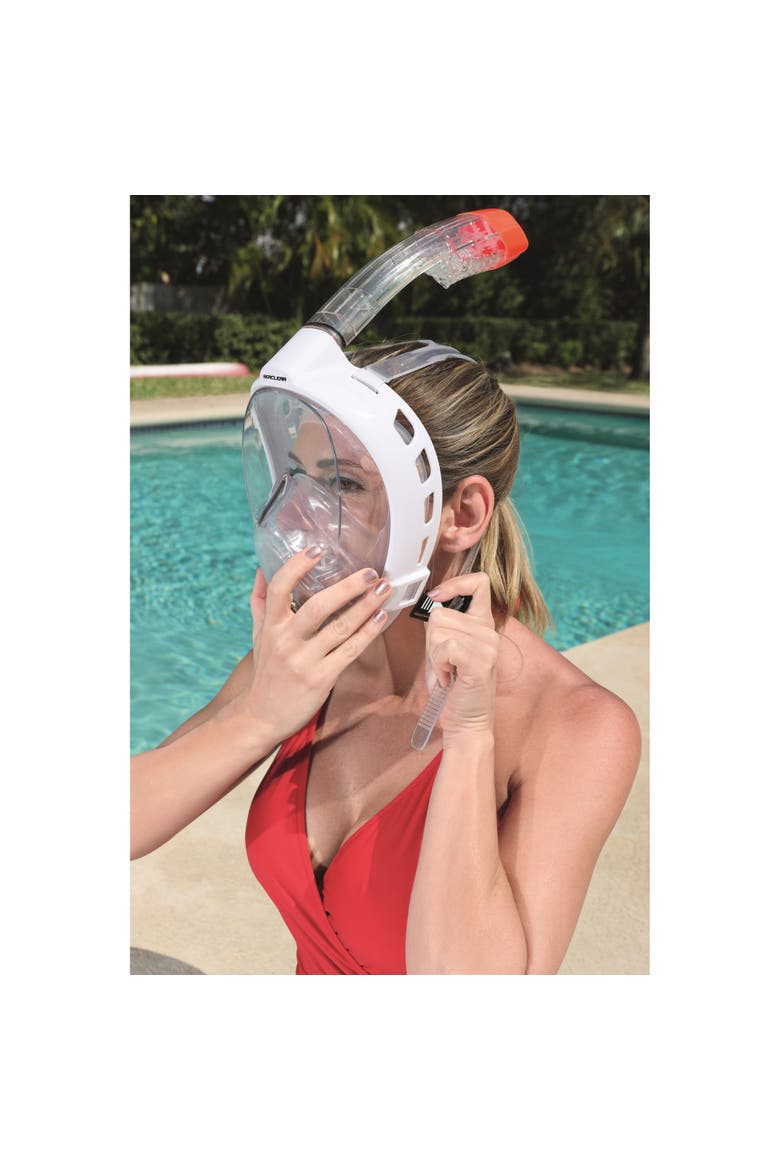 Seaclear Vista Snorkeling Mask, White, Alternate, color, White