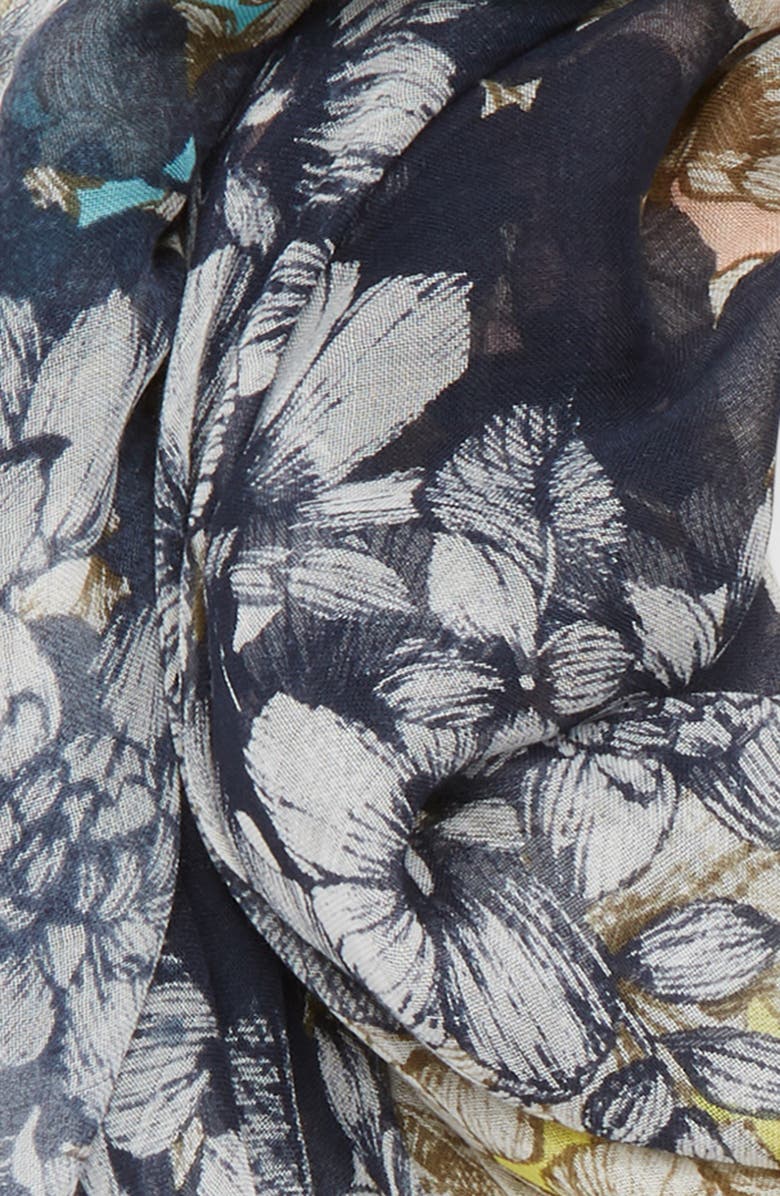 Halogen<sup>®</sup> Dot Print Square Scarf, Alternate, color,