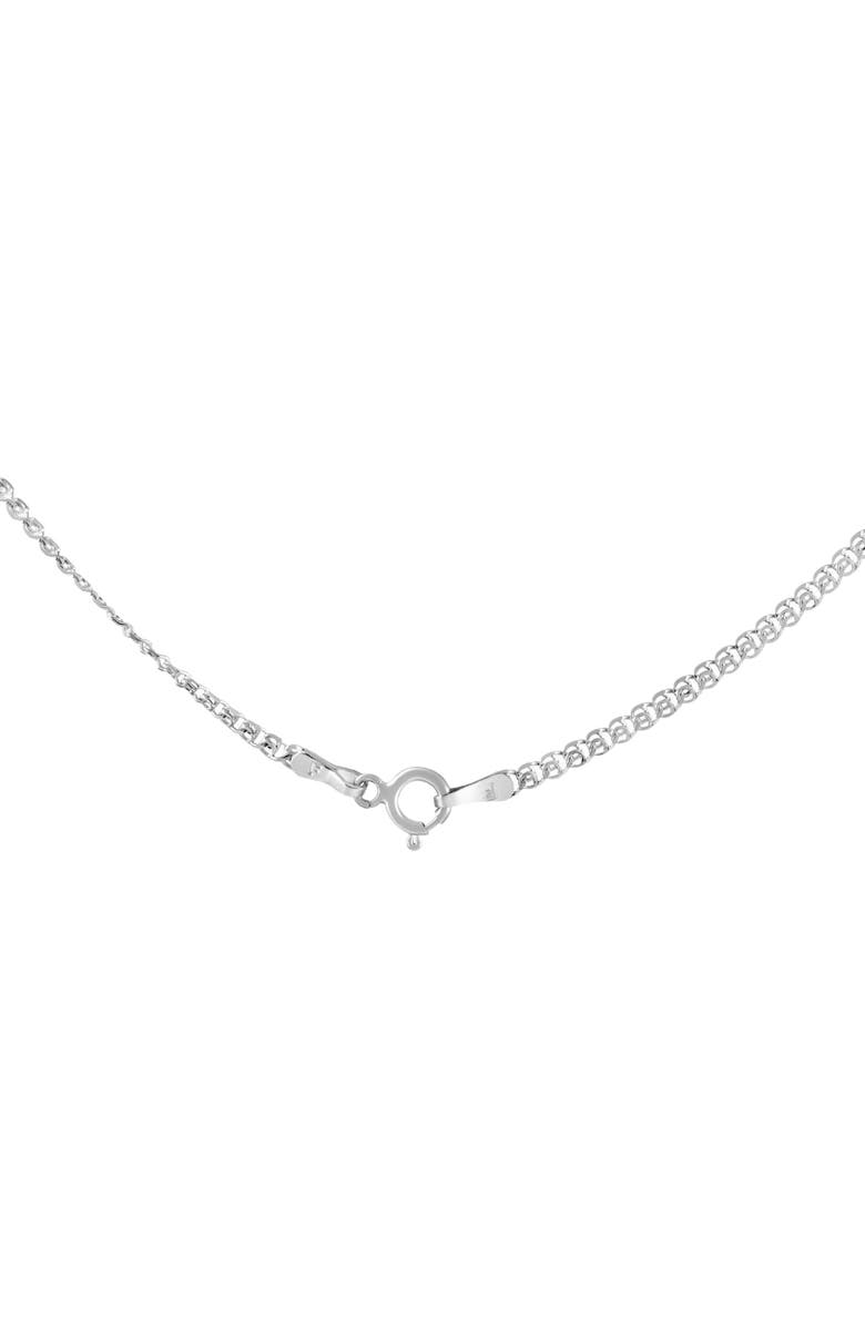 Bliss Diamond Certified 3Ct Heart Solitaire Diamond Pendant Necklace 14k Gold Lab Grown, Alternate, color, 14K White Gold