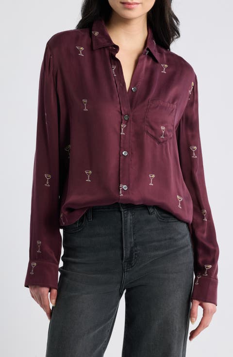 Alyssa Button-Up Shirt