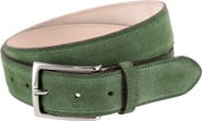 Trafalgar Armando Italian Suede 35mm Feathered Edge Belt