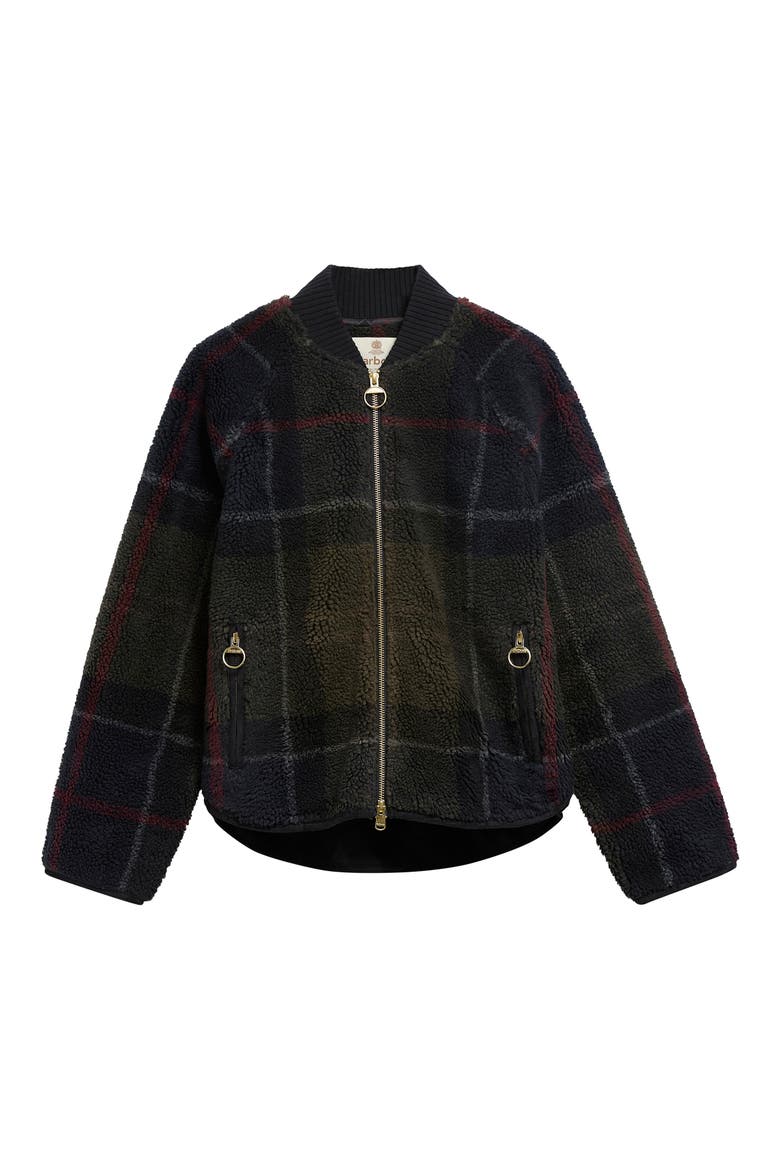 Kirklees Fleece Jacket, Alternate, color, SHADOW CLASSIC TARTAN