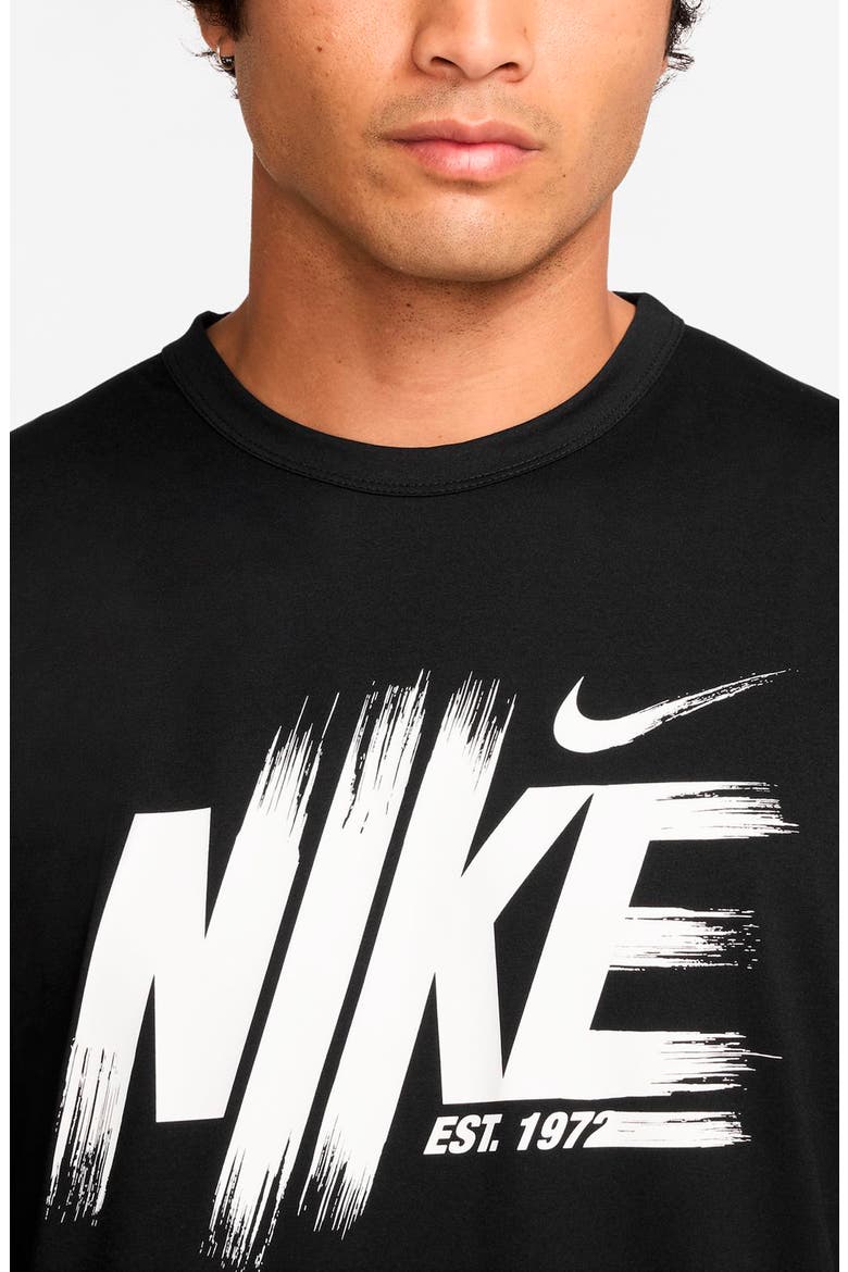 Dri-FIT UV Hyverse Graphic T-Shirt, Alternate, color, BLACK/ WHITE