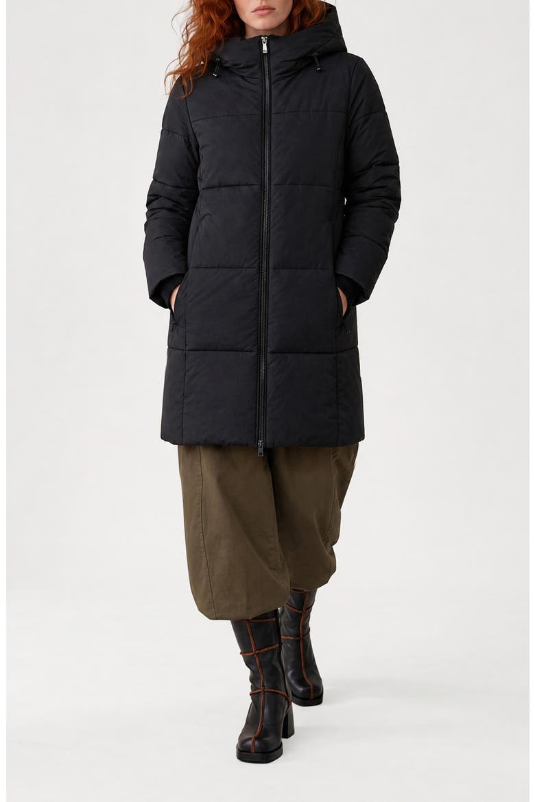Cathy Puffer Parka, Alternate, color, BLACK