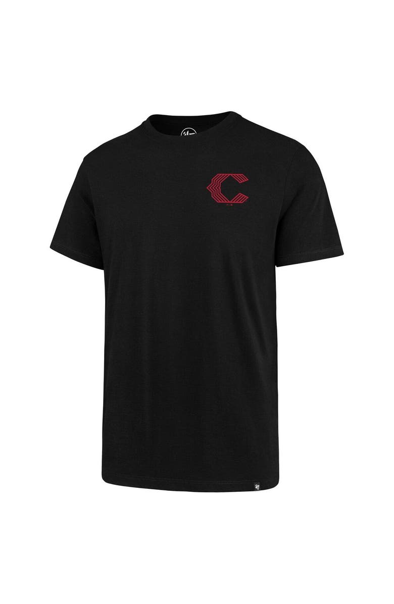 '47 Men's '47 Elly De La Cruz Black Cincinnati Reds Name & Number T-Shirt, Alternate, color,