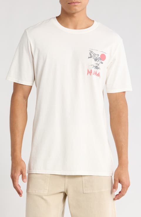 Lads in Japan Cotton Graphic T-Shirt