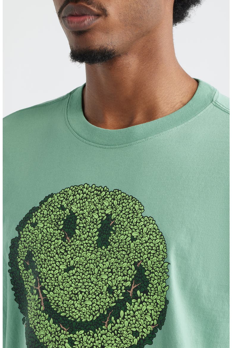 Bonsai Tree Graphic T-Shirt, Alternate, color, GREEN