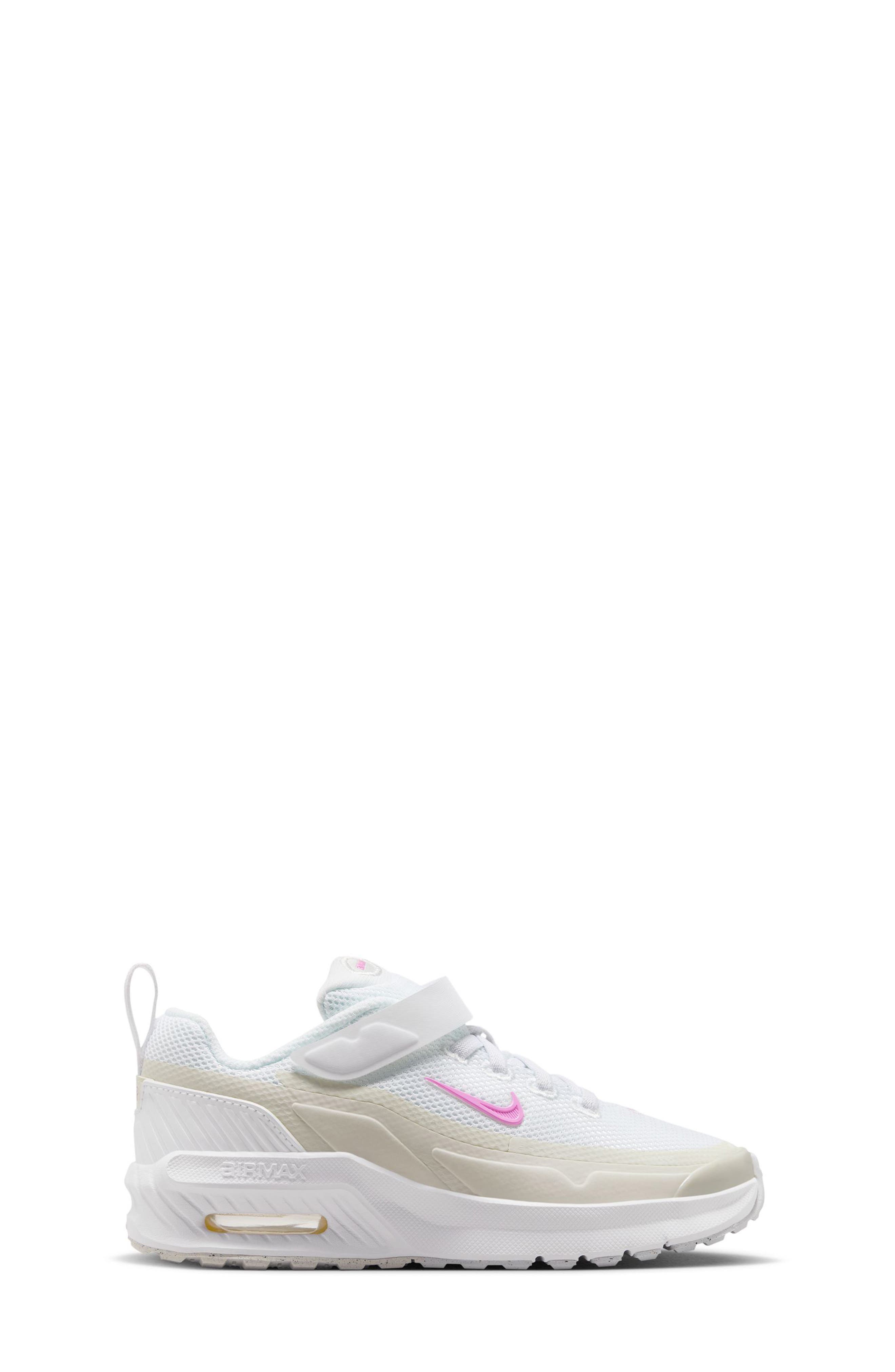 Nike Kids' Air Max Bia Sneaker, Alternate, color, White/ Magenta/ Spruce Aura