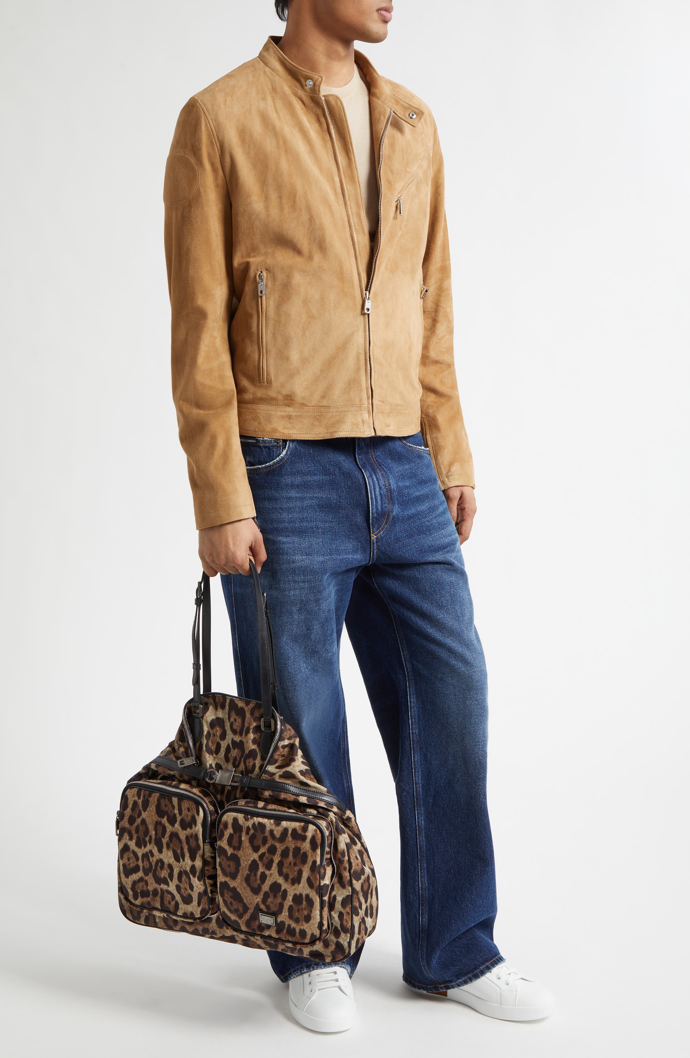 Suede Zip Jacket - image 2